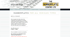 Desktop Screenshot of numberplatecentre.com